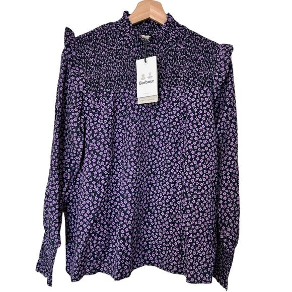 New Women’s Barbour Midhurst Top Size 6 - Picture 1 of 11